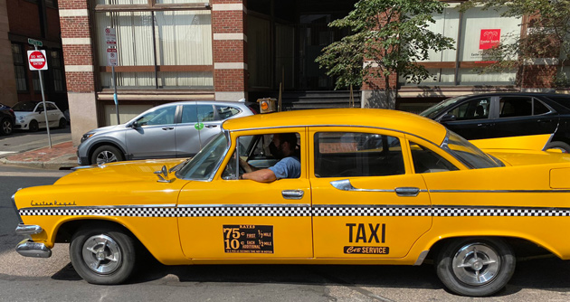 Old cab on South Street