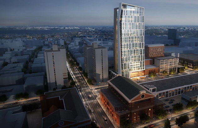 Proposed Huntington Avenue tower