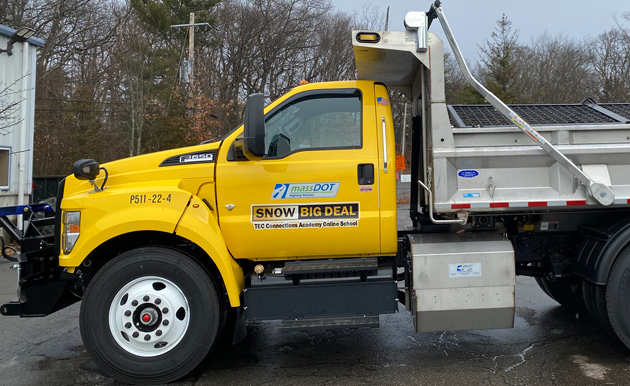 Snow Big Deal MassDOT truck