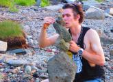 Griffen Fargo balancing rocks