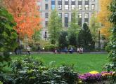 Levnthal Park in downtown Boston