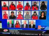 16 Channel 5 reporters and weather people on screen at once