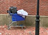 Abandoned shopping car