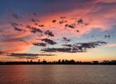 Sunset over Pleasure Bay