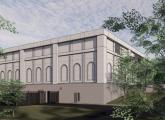 Rendering of proposed BC archive building