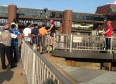 Segways on the Charles River locks