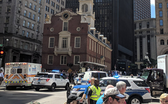 Car vs. Duck Boat