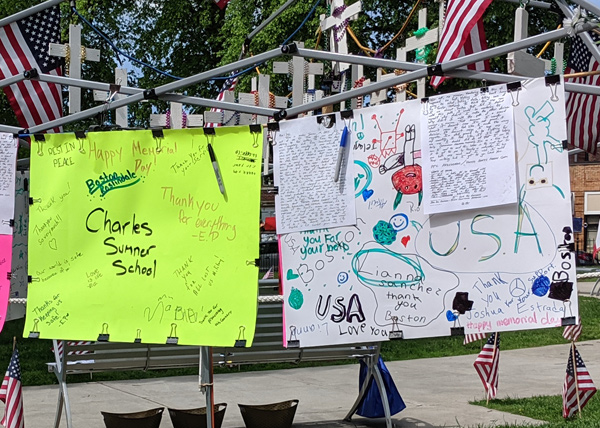 Memorial in Roslindale