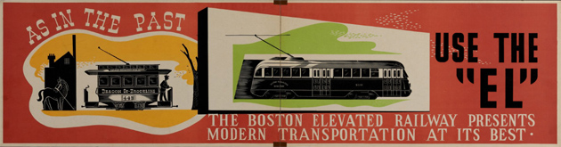 As in the past: Take a more modern trolley on the El