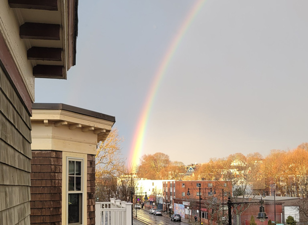 Rainbow over Forest Hills